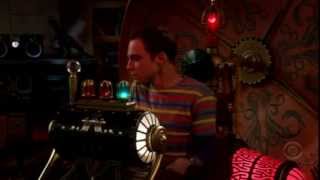 Big Bang Theory  Time Machine Nightmare Scene [upl. by Elimaj]