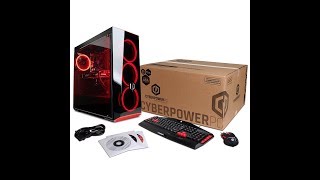 CYBERPOWERPC Gamer Xtreme GXIVR8020A4 Desktop Gaming PC Intel i57400 30GHz AMD RX 580 4GB 8GB D [upl. by Bathulda]