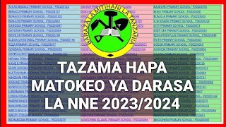 NECTA JINSI YA KUTAZAMA MATOKEO YA DARASA LA NNE 20232024 SFNA Results [upl. by Gertrud]