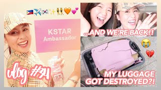 Vlog 34 IM BACK IN SEOUL 🇵🇭✈️🇰🇷✨ Day 1 Tallest building in South Korea  Hotel Room Tour [upl. by Sidnarb]