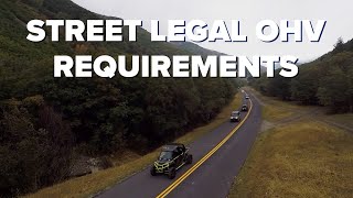 Utah OHV Street Legal Requirements [upl. by Ardnaet]