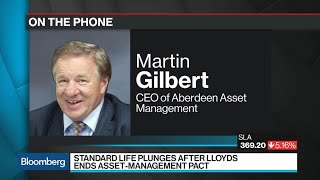 Standard Life Aberdeen CEO Gilbert on Lloyds Dividends [upl. by Tneciv84]