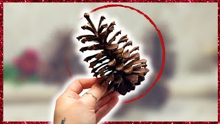 7 EASY Pinecone Christmas DIY Crafts  Must try Christmas DIYs for 2023 [upl. by Eaves]