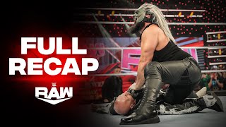 Full Raw highlights Oct 21 2024 [upl. by Sheffy]