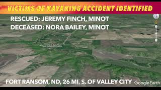 Victims Of Fatal Kayaking Accident In North Dakota Identified [upl. by Amiarom]