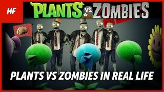 Plants VS Zombies IN REAL LIFE FAN MADE by HETHFILMS [upl. by Dicky494]