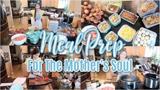 Meal Prep for the Meal Prepers Soul Cook With Me For The Week I Like Food BreakfastLunchDinner [upl. by Juan]