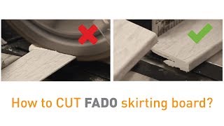 How to cut FADO skirting board [upl. by Cheslie]