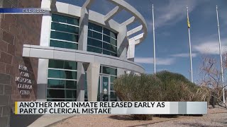 MDC inmate released early after clerical error [upl. by Etteloiv]