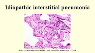 Idiopathic interstitial pneumonia [upl. by Straus]