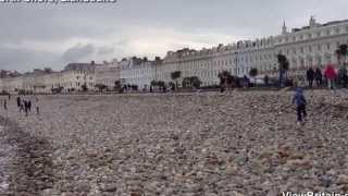 North Shore and West Shore Video Llandudno Beach Wales UK [upl. by Aicylla]