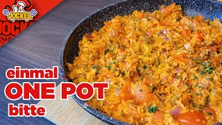 deftige HackfleischReisPfanne  schnelles ONE POT Rezept [upl. by Almita]