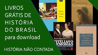 Livros de graça de história do Brasil [upl. by Magnum8]