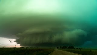 GREEN MONSTER  Supercell Tornado June 11 2022 [upl. by Antonio]