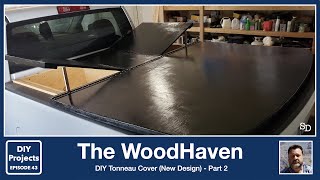 How to Build a DIY Fiberglass Tonneau Cover  Part 2 [upl. by Enajiram740]