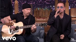 U2  Ordinary Love Live on The Tonight Show [upl. by Bremen]