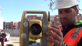 TOPCON ES 105 MANEJO DE ESTACION [upl. by Neibaf]