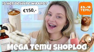 MEGA TEMU SHOPLOG  IS HET DE HYPE WAARD  Joyce Rikken [upl. by Lenora951]