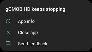 gcmob hd keeps stopping [upl. by Bringhurst391]