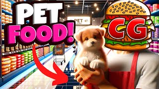 I Leveled Up My Store to Sell Pet Food in Supermarket Simulator [upl. by Gilda]