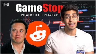 rwallstreetbets explained  GameStop  Reddit  Hindi [upl. by Teteak]