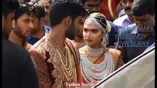 BRIDAL LOOK  GALI JANARDHAN REDDY DAUGHTER WEDDING JEWELLERY DESIGNS Fashion Dreams [upl. by Marilou]