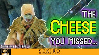 Sekiro  Snake Eyes CHEESE That NOBODY Knew [upl. by Wiencke]