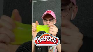 asmr CALIFICANDO los SLIMES de PLAYDOH shorts viral slime [upl. by Llezom141]