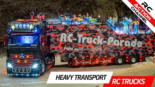 Mega RC Truck amp Heavy Hauler Collection Modell Leben Modellbau Messe Erfurt 2023 [upl. by Parik636]