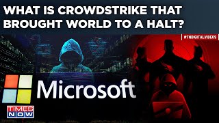 Microsoft Outage What Is CrowdStrike Responsible For Windows Crash How An Update Stalled World [upl. by Yerac254]