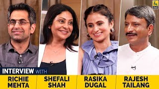 Shefali Shah Rasika Dugal Rajesh Tailang amp Richie Mehta  Delhi Crime  Netflix  Anupama Chopra [upl. by Deni]