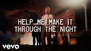 Tyler Childers  Help Me Make It Through the Night Lyric Video [upl. by Auof417]