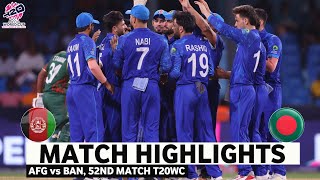 Afghanistan vs Bangladesh T20 World Cup Match Highlights  T20 World Cup 2024  AFG vs BAN 2024 [upl. by Tiertza]