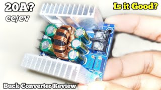 300W 20A Buck Converter Review  Is It Good [upl. by Heinrick]