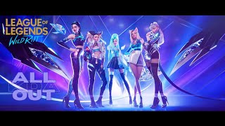 KDA  ALL OUT Official Music Video  SERAPHINE AHRI EVELYNN KAISA AKALI League of Legends [upl. by Dat849]