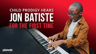 Child Prodigy Hears Jon Batiste For The First Time [upl. by Fidelis]