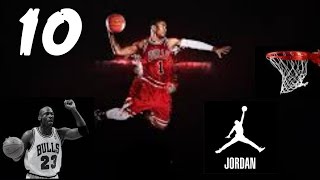 Les 10 plus beaux paniers de Michael Jordan [upl. by Ivan]