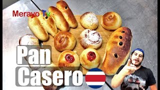 Pan Dulce Casero Costarricense Receta Secreta Merayo [upl. by Sirois]