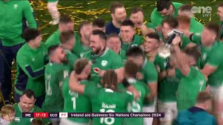 How special it is to win a Six Nations [upl. by Luanni]