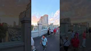 INCREDIBLE SKIES over the Las Vegas Strip lasvegas sunset shorts walkingtour [upl. by Aggappe891]