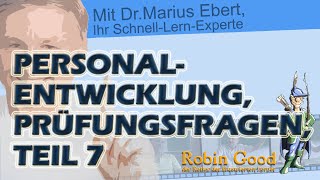 Personalentwicklung Prüfungsfragen Teil 7 [upl. by Nosam]