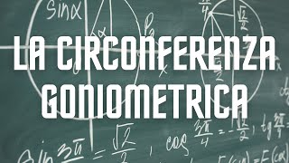 La circonferenza goniometrica  Come determinare gli angoli  Goniometria p2 [upl. by Jeremy320]