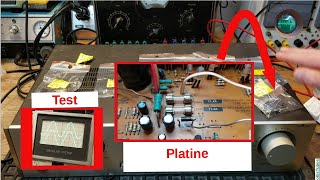 Luxman L190 Reparatur und Test Teil2 [upl. by Ifar]