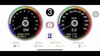 Testing 36v10ah battery with my Fardriver New app 258 link in description [upl. by Ecirp486]