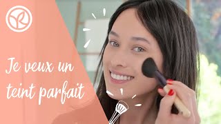 TUTO MAQUILLAGE  Ma routine teint Zéro Défaut  Makeup parfait  Yves Rocher [upl. by Copeland740]