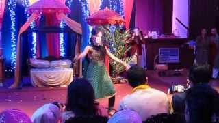 Best Mendhi Dance Ever Yasir and Amina Bride side dance part2 [upl. by Susan]