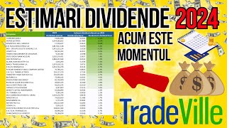 Estimari dividende 2024 la Tradeville l Hidroelectrica 11  Rompetrol 11  Nuclearelectrica 10 [upl. by Enitsirt854]