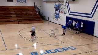 Flex Offense Drills  Shooting Drill  Screen the Screener [upl. by Clementi]