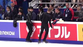 2018 Grand Prix Rostelecom Cup 1117 FP Practice 羽生結弦 Yuzuru Hanyu Fancam [upl. by Nirej]