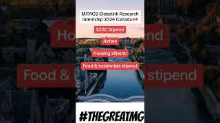 MITACS GLOBALINK RESEARCH CANADA [upl. by Penhall297]